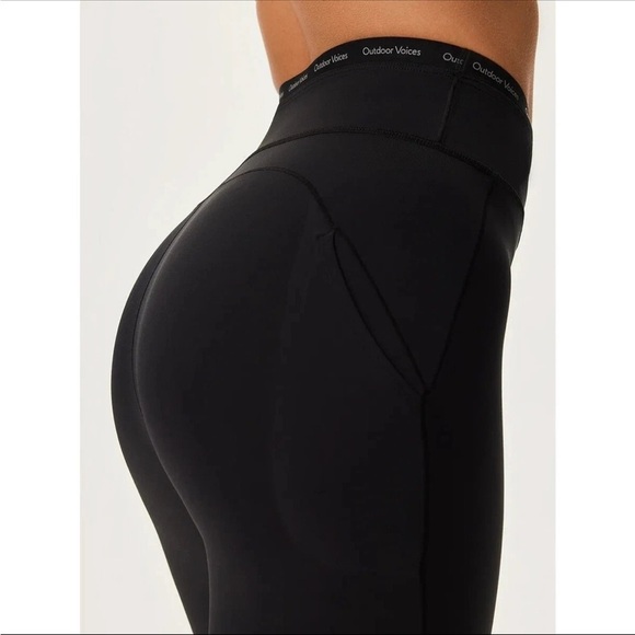 NWT Outdoor Voices TechSweat Thrive 7/8 Legging XS Non-slip Night - Picture 2 of 8